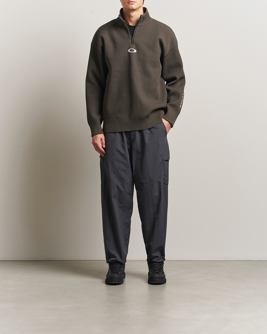 Herre | Gensere | Oakley | FGL New Retro Half Zip Sweater Black