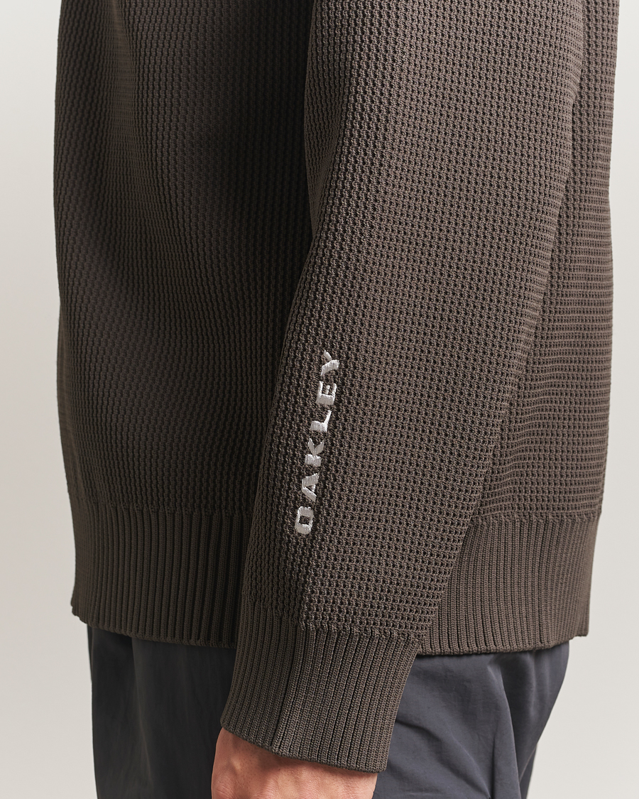 Herre | Gensere | Oakley | FGL New Retro Half Zip Sweater Black