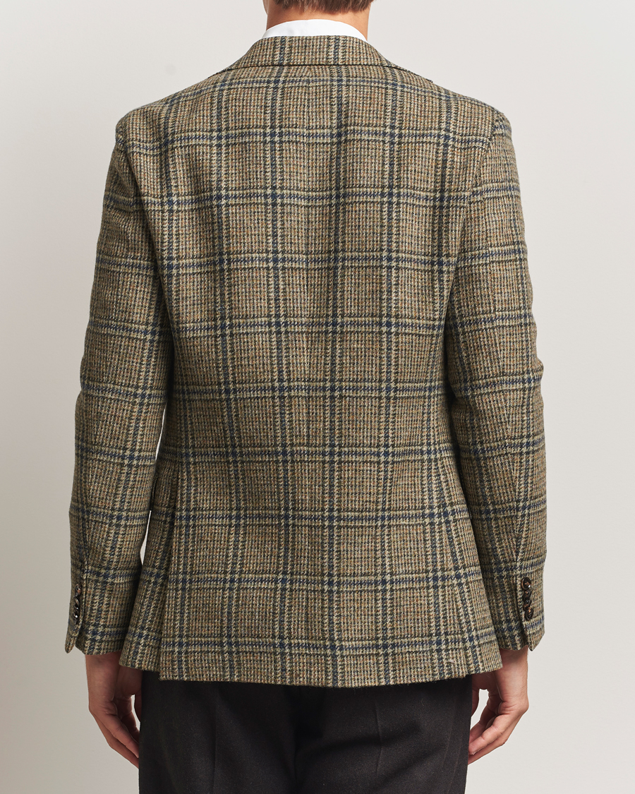 Herre | Dressjakker | Oscar Jacobson | Fogerty Moon Tweed Blazer Green