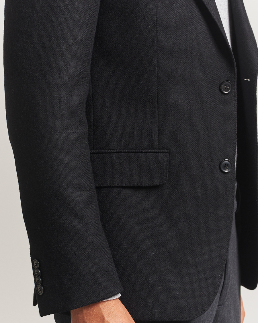 Herre | Dressjakker | Oscar Jacobson | Fogerty Wool Blazer Black
