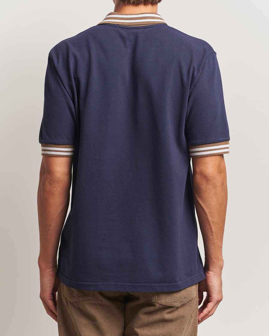 Herre | Pikéer | Palmes | Oval Pique Polo Dark Blue