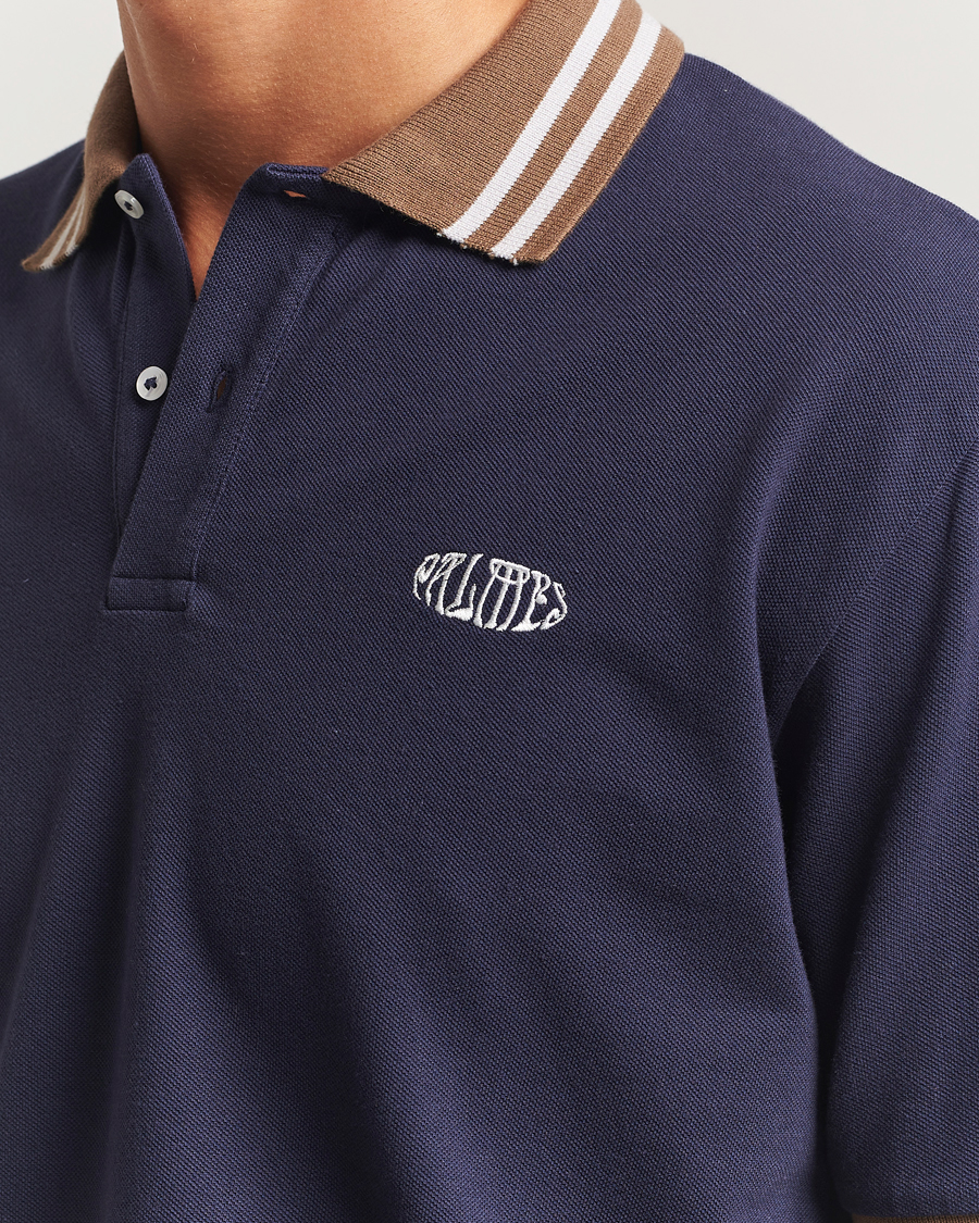 Herre | Pikéer | Palmes | Oval Pique Polo Dark Blue