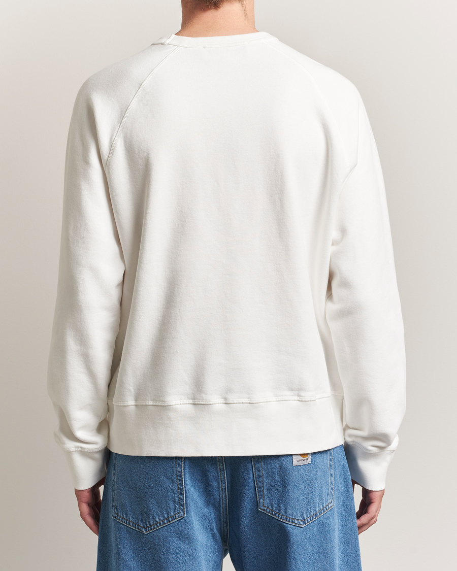 Herre | Gensere | Palmes | Raglan Sweatshirt White