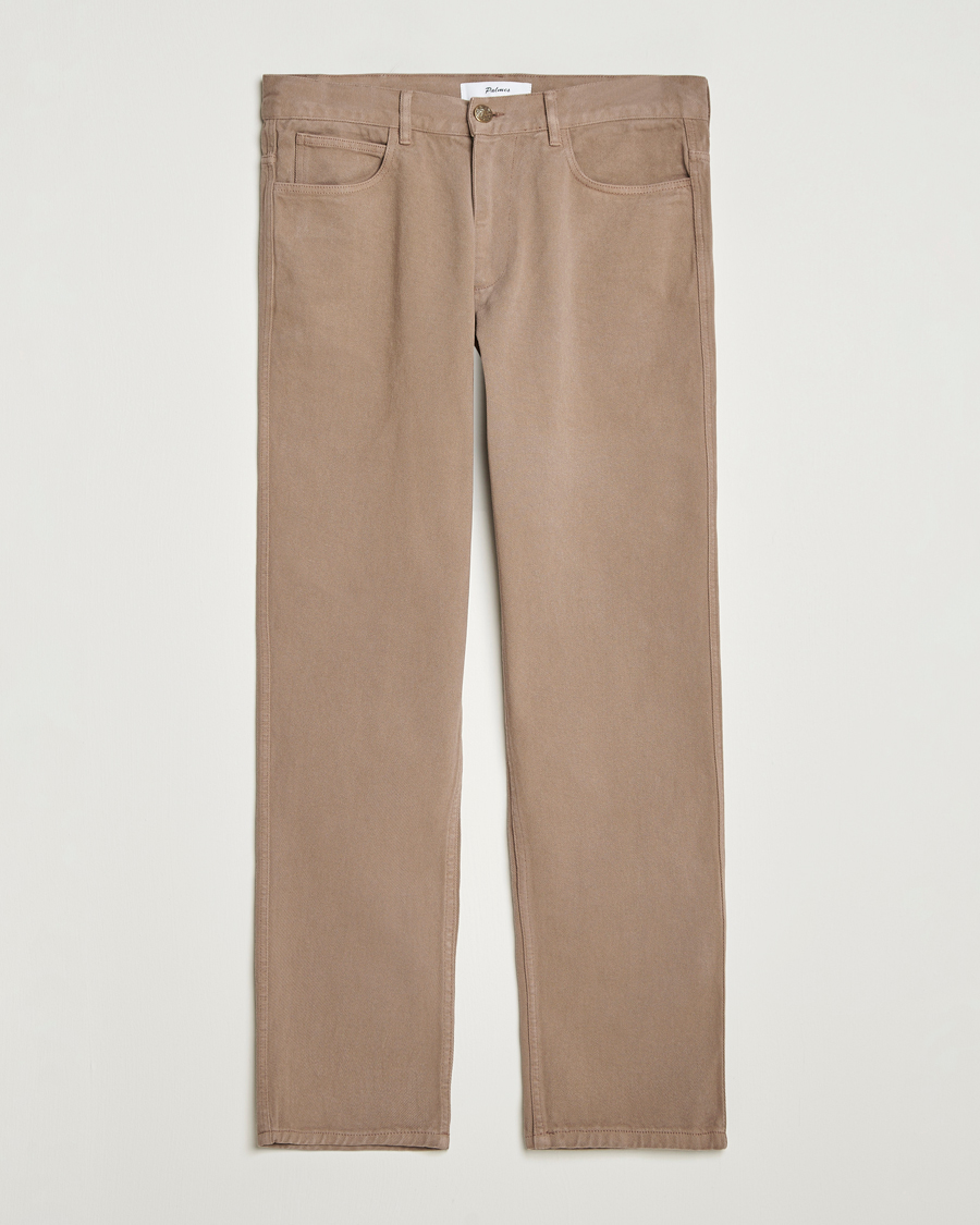 Herre | Bukser | Palmes | Coarse 5-Pocket Trousers Fossil