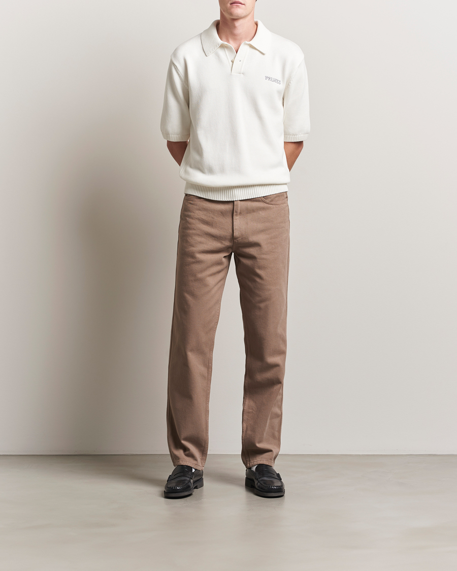Herre | Bukser | Palmes | Coarse 5-Pocket Trousers Fossil