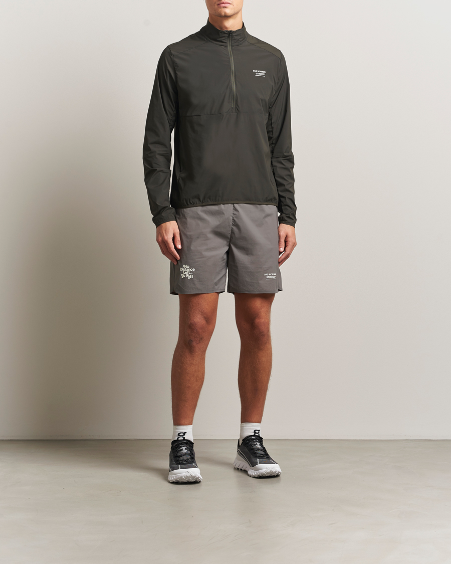 Herre | Jakker | Pas Normal Studios | Balance Half Zip Jacket Dark Olive
