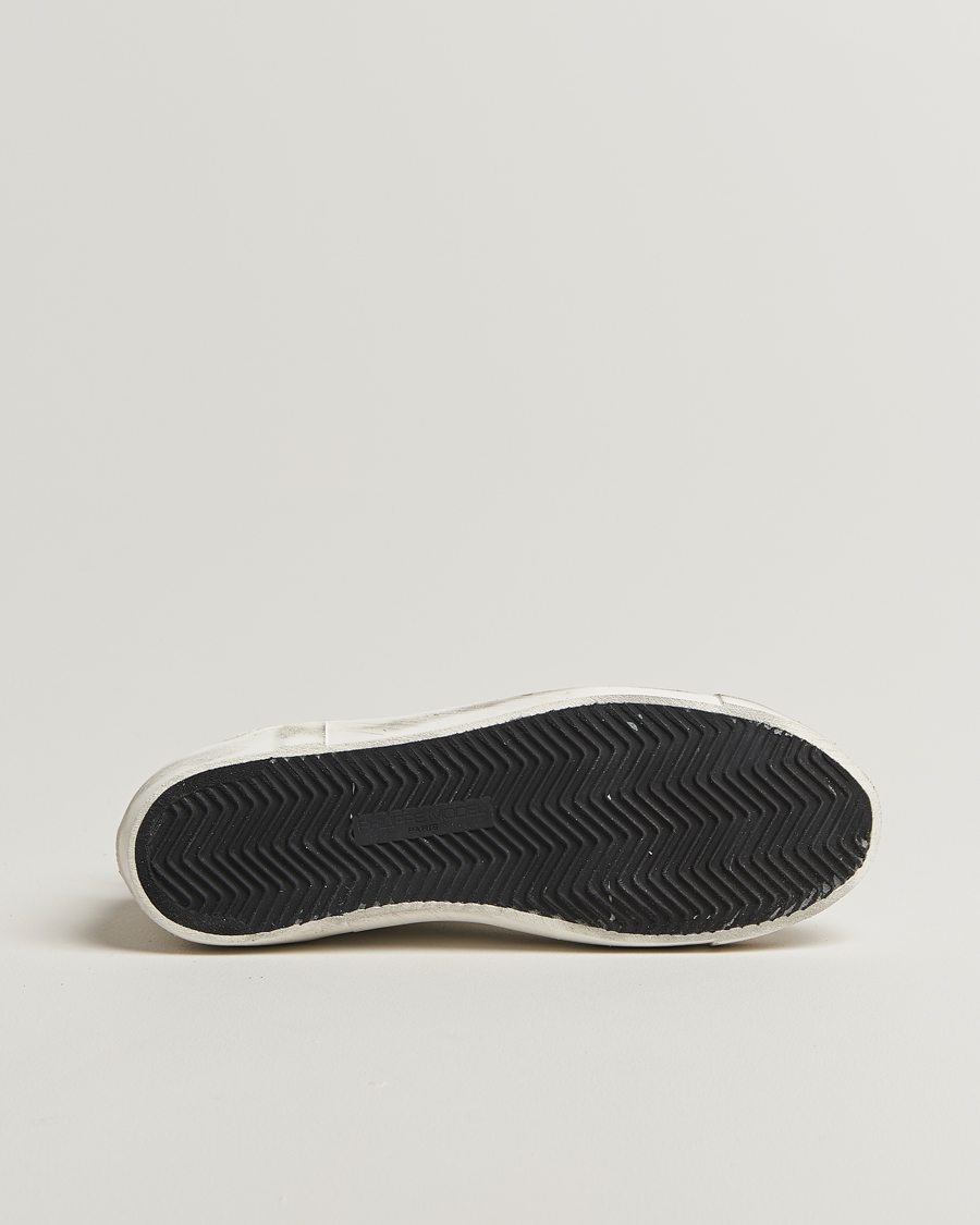 Herre | Sneakers | Philippe Model | Prsx Low Top Leather Sneakers White