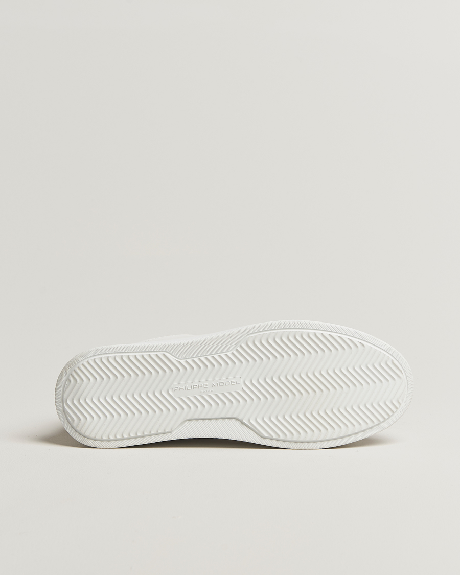 Herre | Sneakers | Philippe Model | Temple Low Top Leather Sneakers White/Black