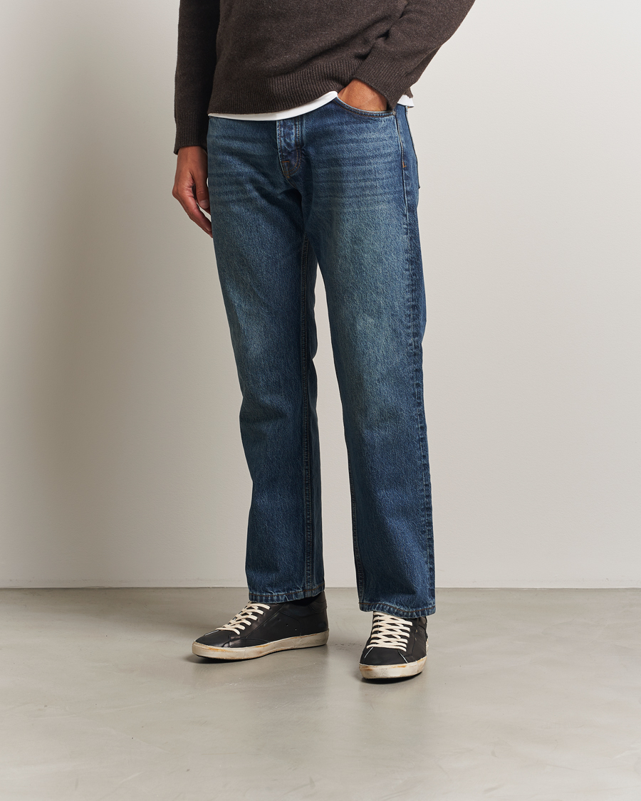 Herre | Sneakers | Philippe Model | Prsx Low Top Vintage Leather Sneakers Black