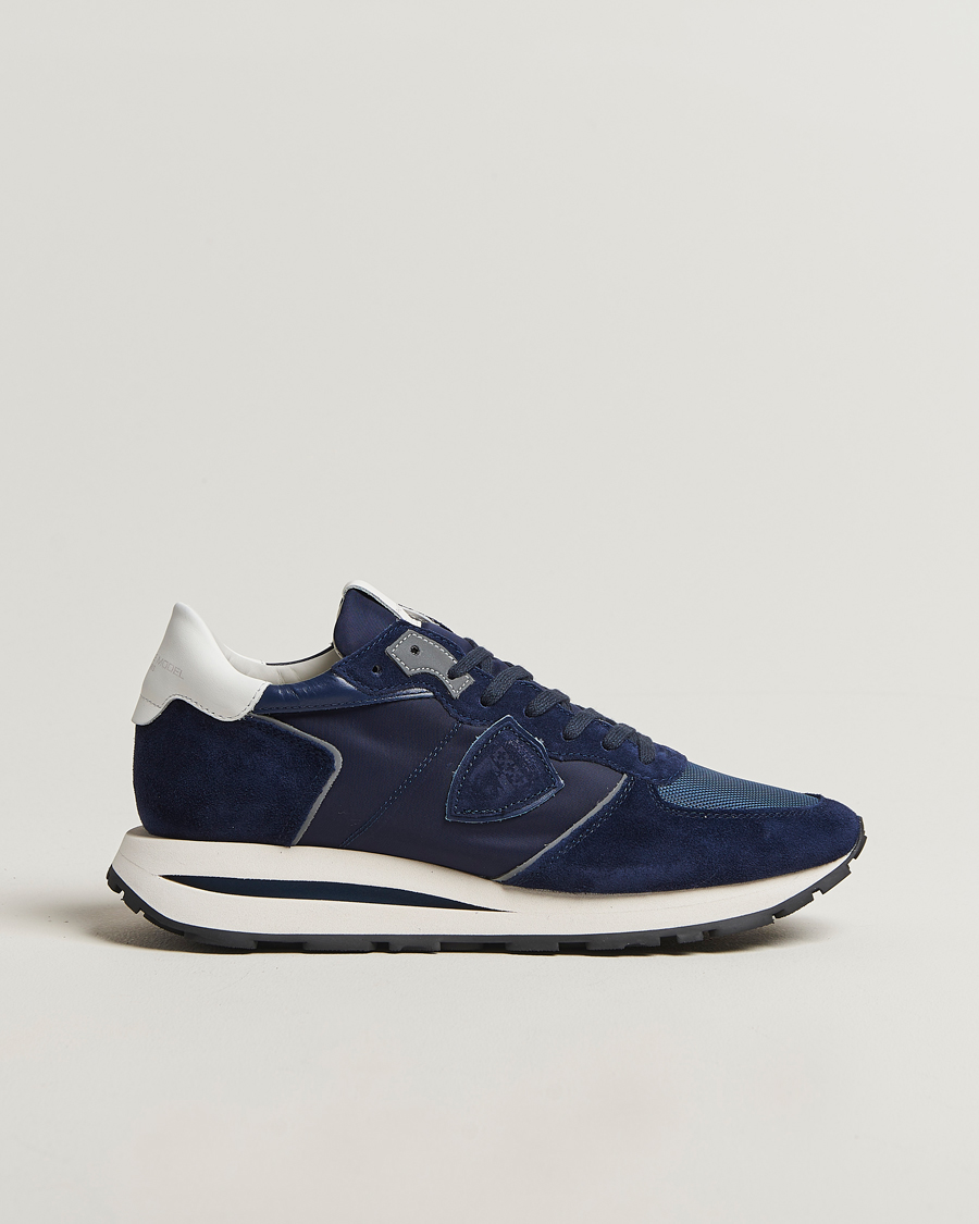 Herre | Sneakers | Philippe Model | Tropez Haute Running Sneakers Navy
