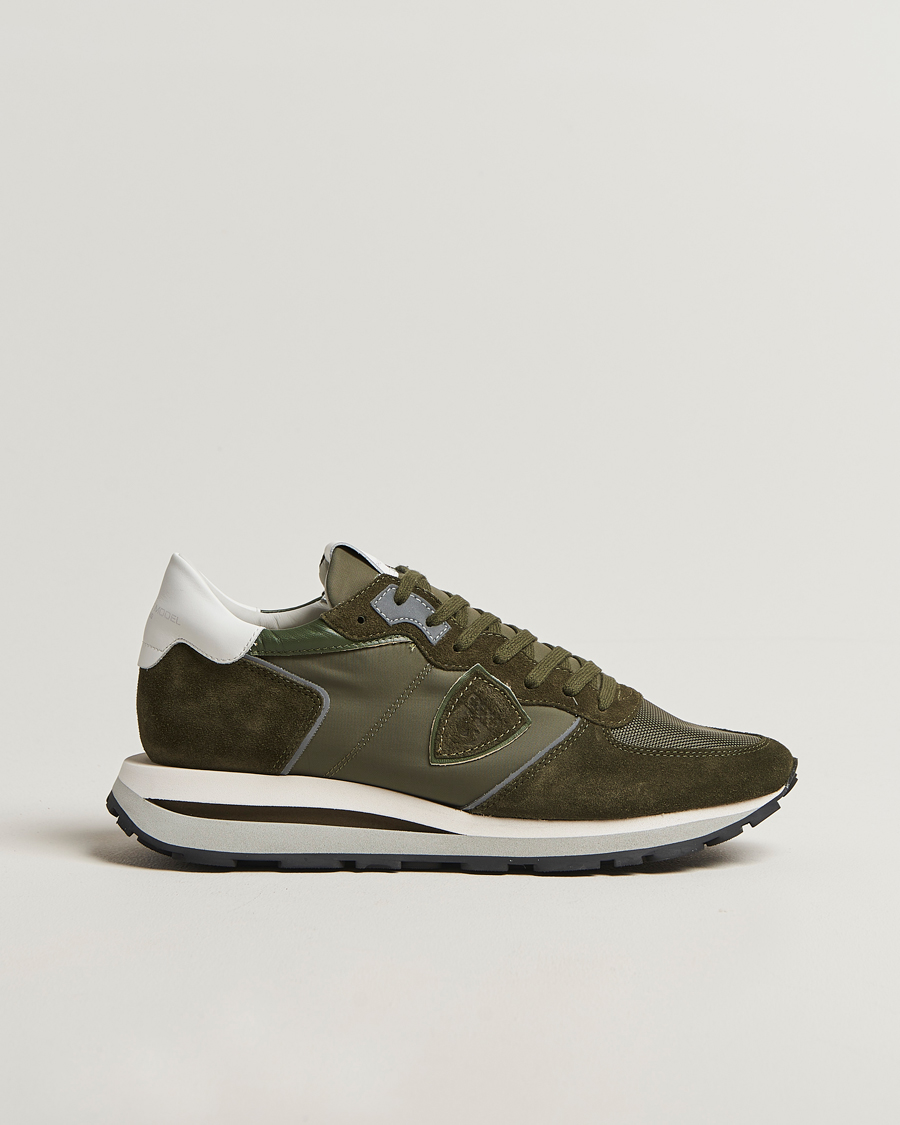 Herre | Sneakers | Philippe Model | Tropez Haute Running Sneakers Military