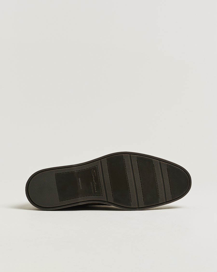 Herre | Støvler | Santoni | Detroit Chukka Boots Dark Brown Suede