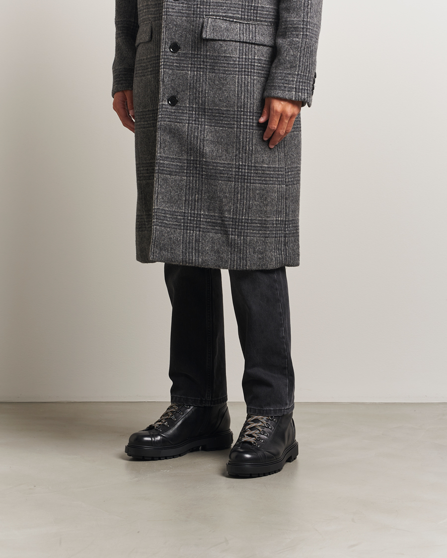 Herre | Støvler | Santoni | St Moritz Winter Boots Black Calf