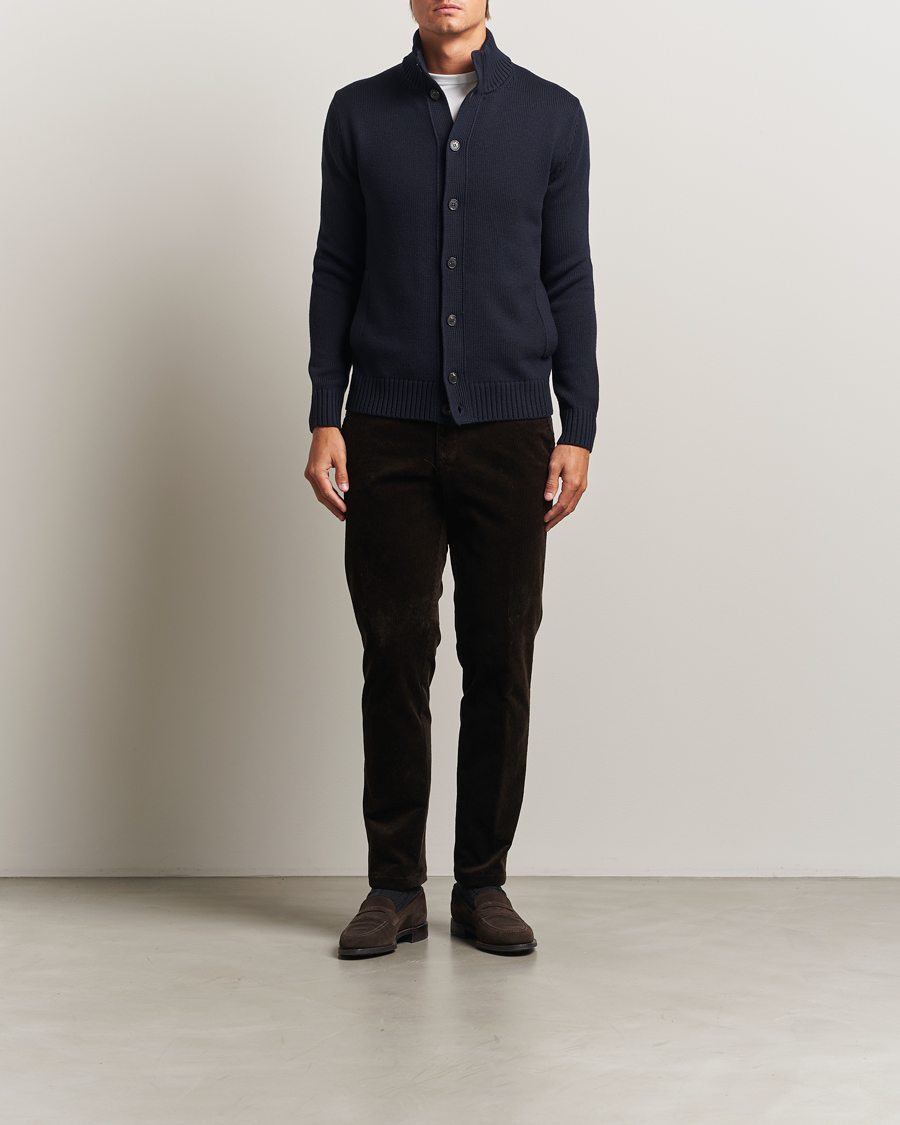 Herre | Gensere | Zanone | Virgin Merino Wool Chioto Navy