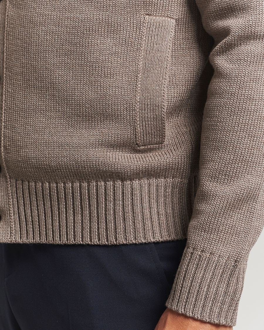 Herre | Gensere | Zanone | Virgin Merino Wool Chioto Taupe