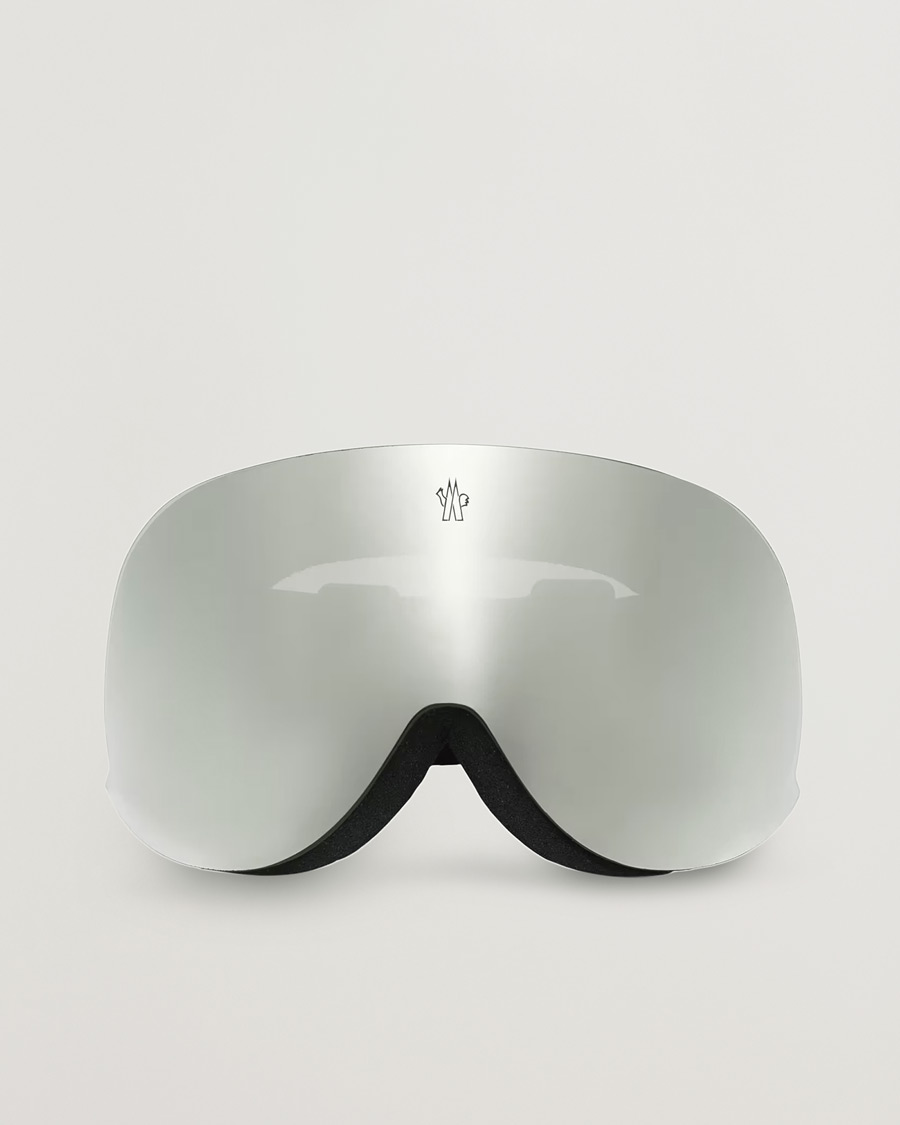Herre | Nytt i butikken | Moncler Lunettes | 0ME8017 Ski Goggles Black/Silver