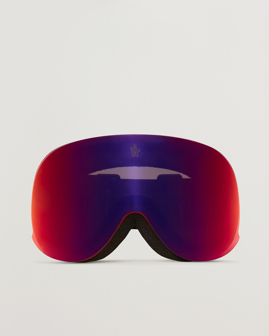 Herre | Nytt i butikken | Moncler Lunettes | 0ME8017 Ski Goggles Black/Red