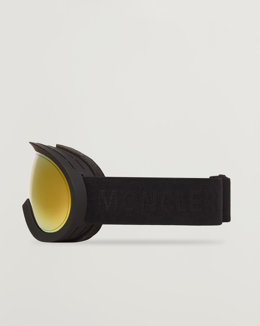 Herre | Solbriller | Moncler Lunettes | Snowray Ski Goggles Black/Gold