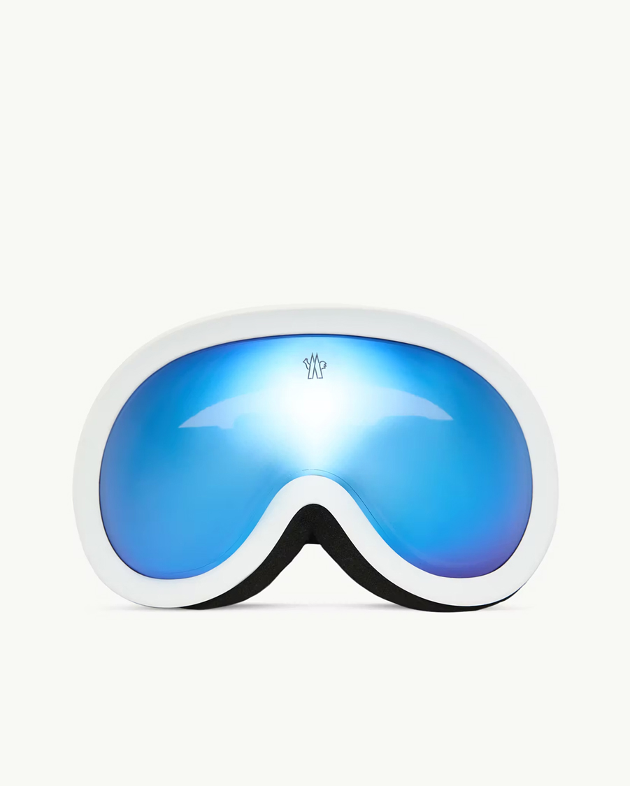 Herre | Solbriller | Moncler Lunettes | 0ME8018 Ski Goggles White/Blue