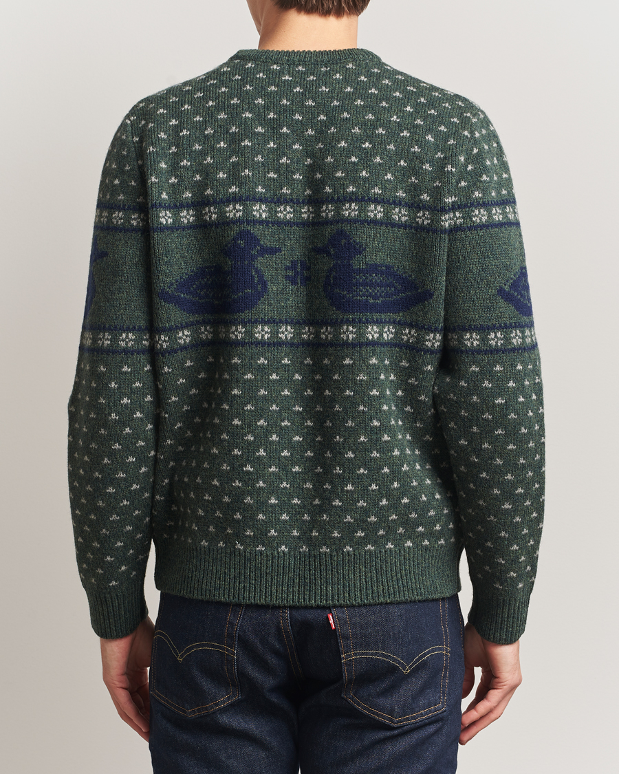 Herre | Gensere | Pendleton | Wool Duck Sweater Green