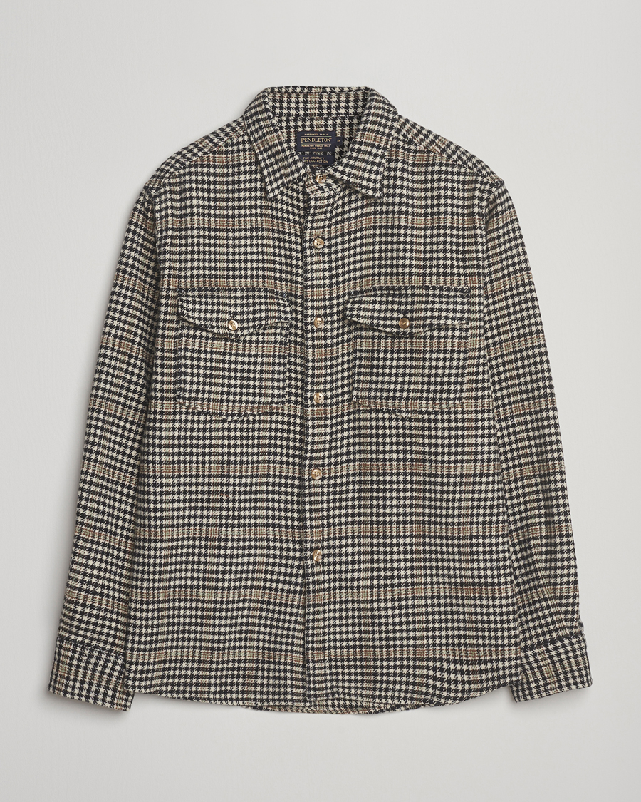 Herre | Skjorter | Pendleton | Big Pocket Shirt White Check