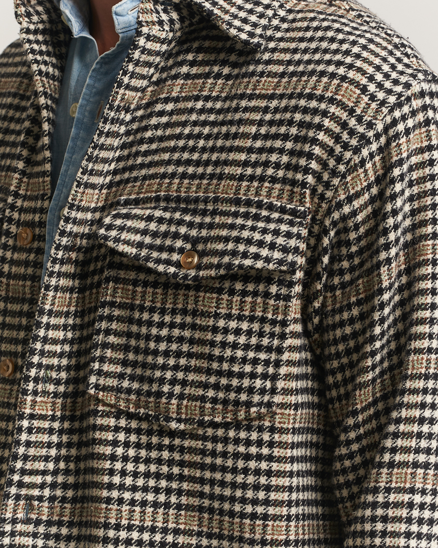 Herre | Skjorter | Pendleton | Big Pocket Shirt White Check