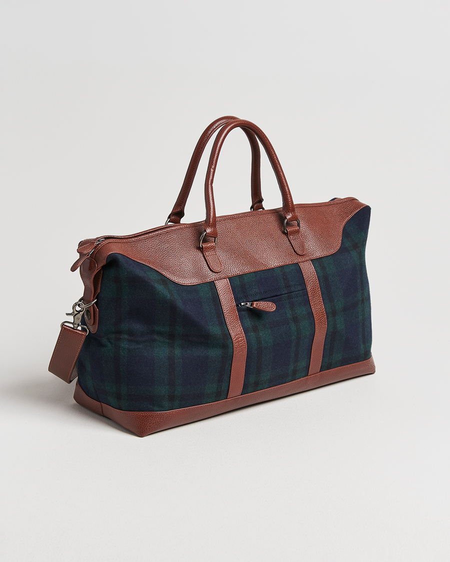 Herre | Vesker | Pendleton | Wool Weekend Bag Blackwatch Tartan