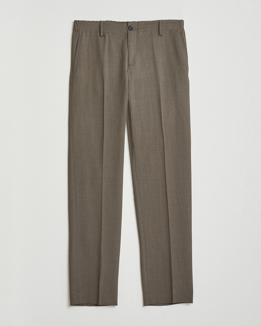 Herre | Bukser | Filippa K | Troy Tailored Drawstring Trousers Driftwood