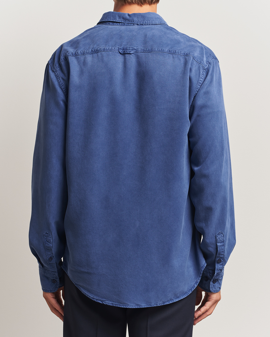 Herre | Skjorter | Filippa K | Zachary Lyocell Shirt Royal Navy