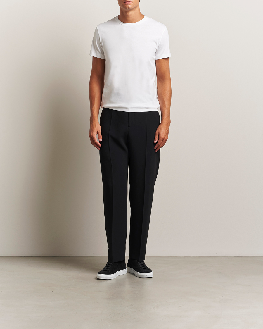 Herre | T-Shirts | Filippa K | Lightweight Cotton Crew Neck T-Shirt White