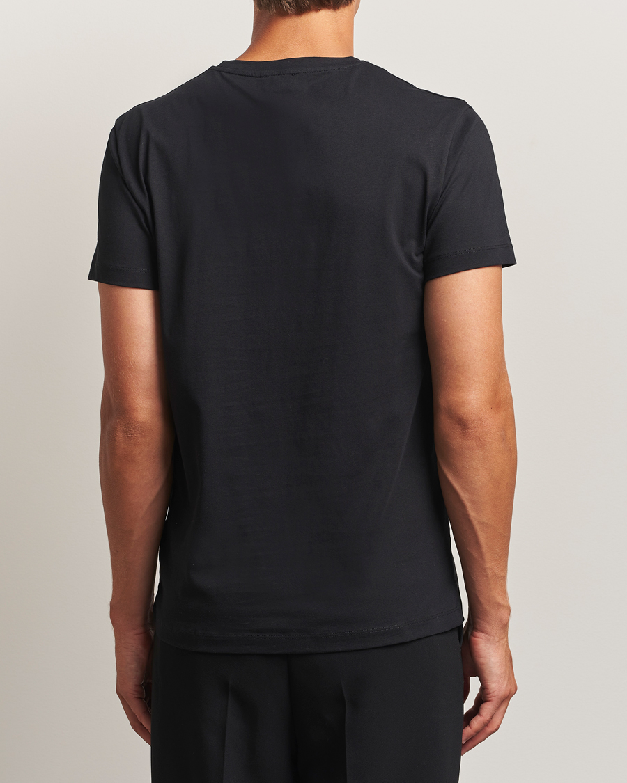 Herre | T-Shirts | Filippa K | Lightweight Cotton Crew Neck T-Shirt Black