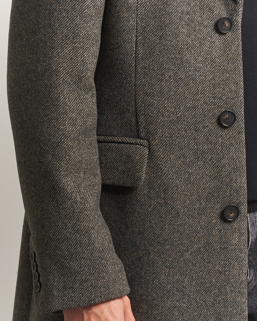 Herre | Jakker | Filippa K | William Wool Textured Coat Driftwood