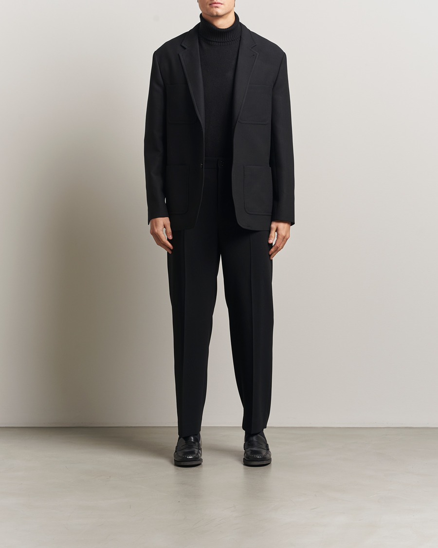 Herre | Dressjakker | Filippa K | Riley Wool Workwear Blazer Black