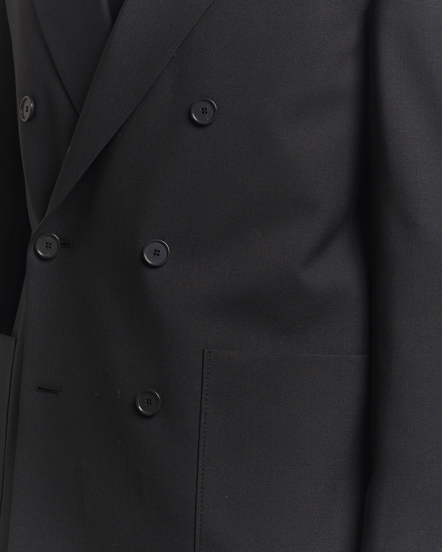 Herre | Dressjakker | Filippa K | Michael Wool Double Breasted Blazer Black