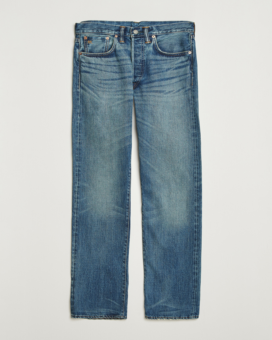 Herre | Jeans | RRL | Straight Leg 5-Pocket Denim Hillsview Wash
