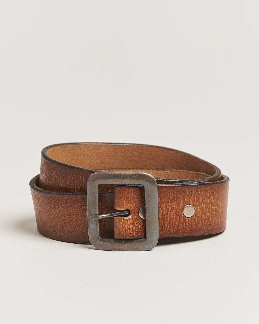 Herre | Belter | RRL | Burling Belt Mid Brown