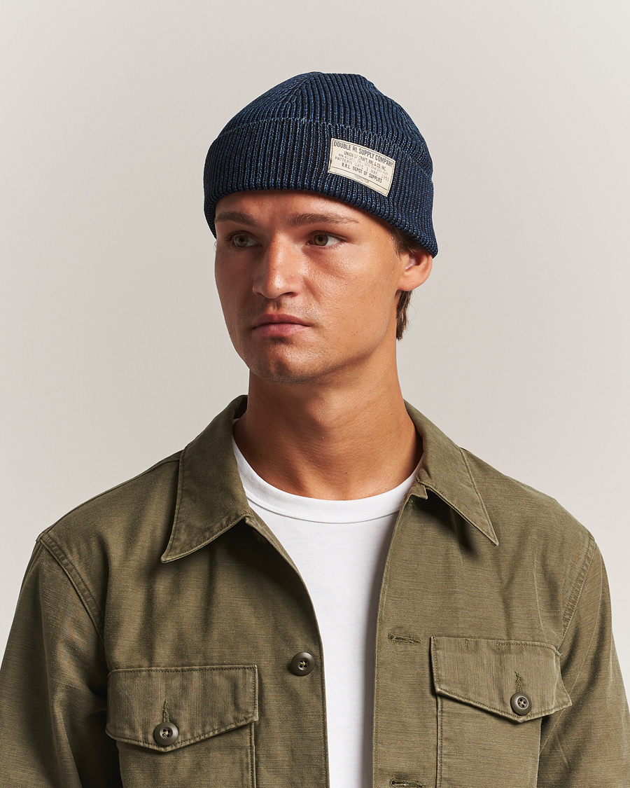 Herre | Luer | RRL | Watch Cap Midnight