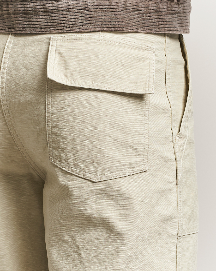 Herre | Bukser | Auralee | Bleached Satin Baker Pants Ivory