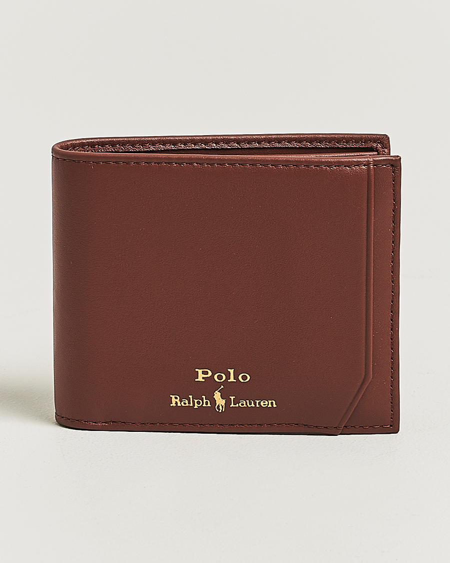 Herre | Lommebøker | Polo Ralph Lauren | Leather Wallet Saddle