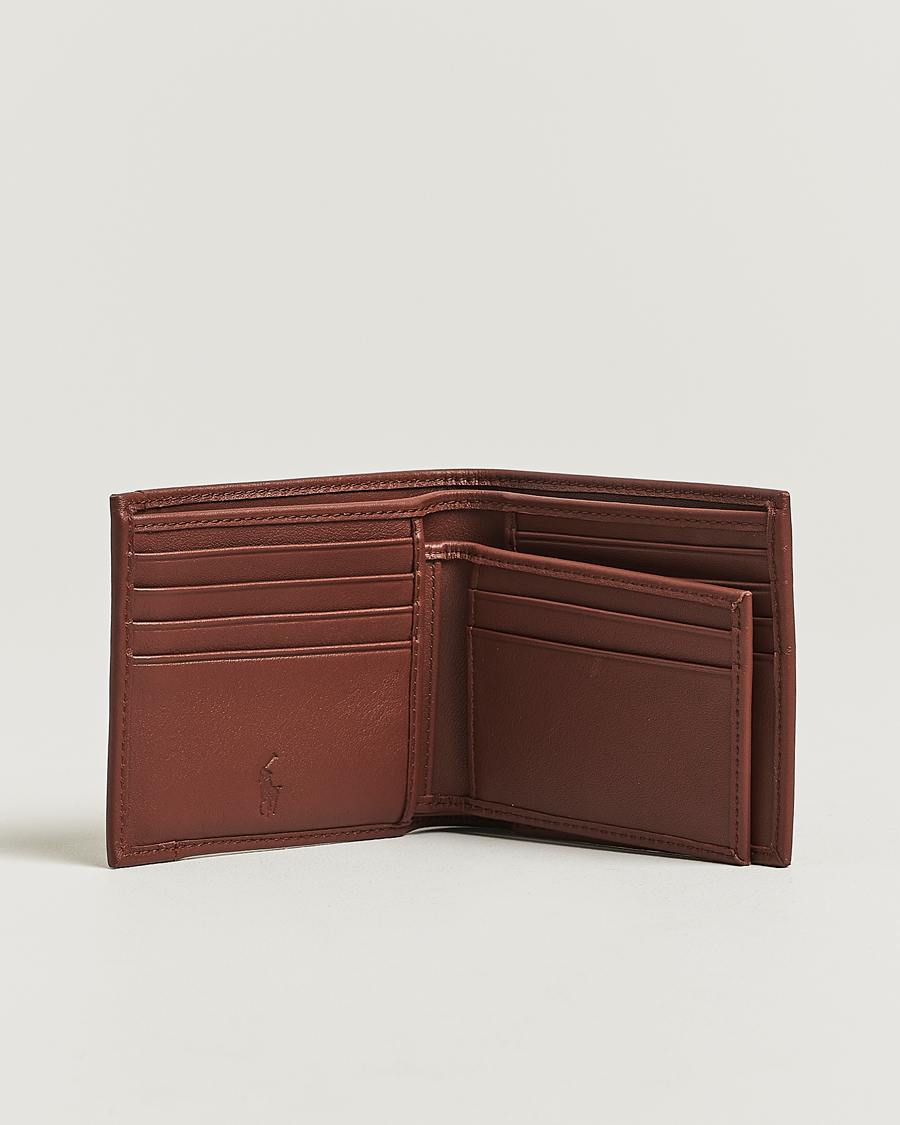 Herre | Lommebøker | Polo Ralph Lauren | Leather Wallet Saddle