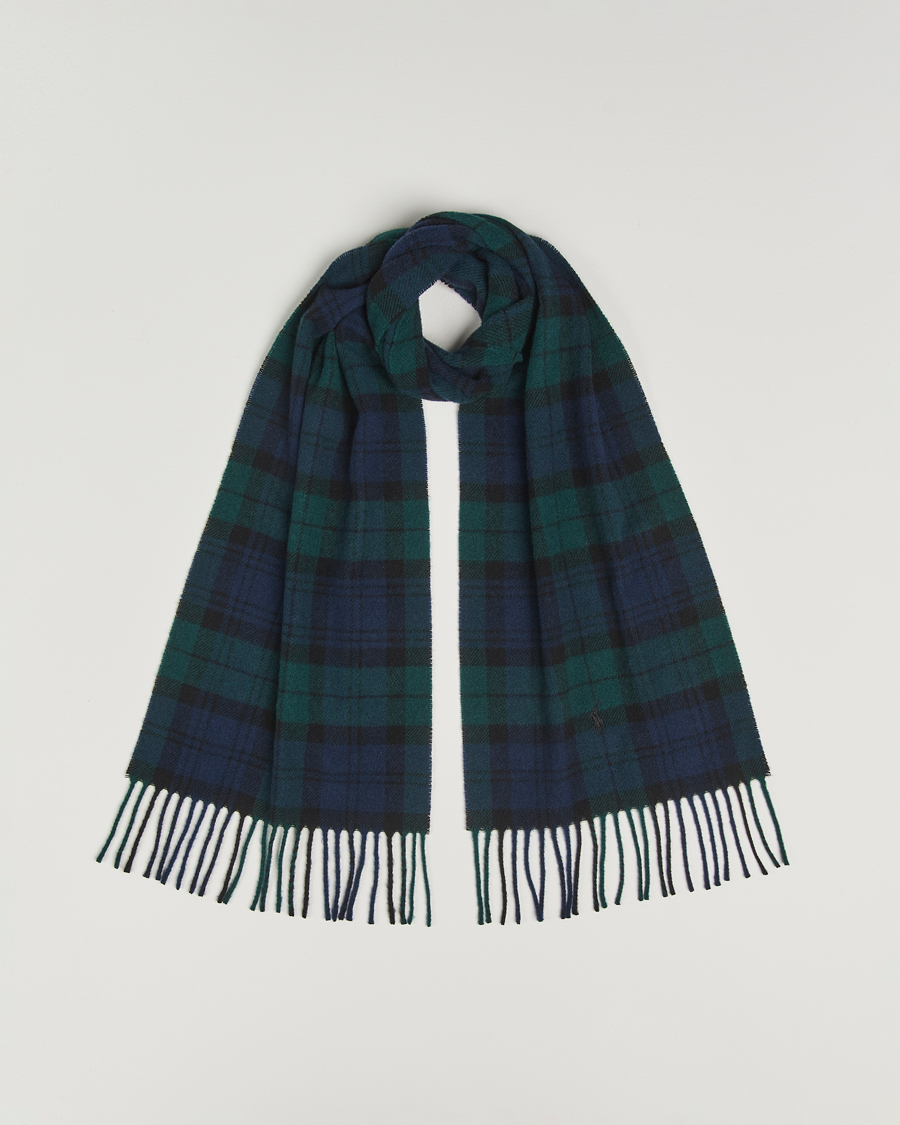 Herre | Polo Ralph Lauren Classic Wool Scarf Blackwatch | Polo Ralph Lauren | Classic Wool Scarf Blackwatch
