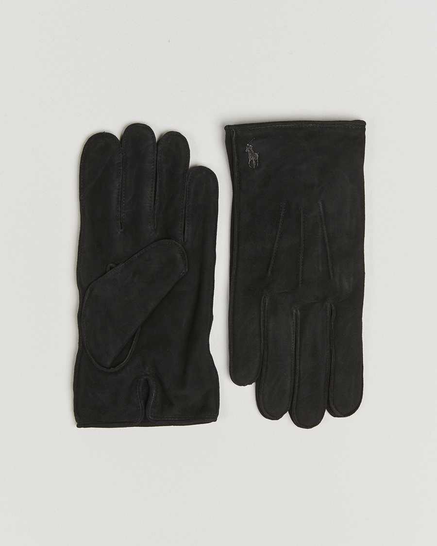 Herre | Hansker | Polo Ralph Lauren | Suede Gloves Black