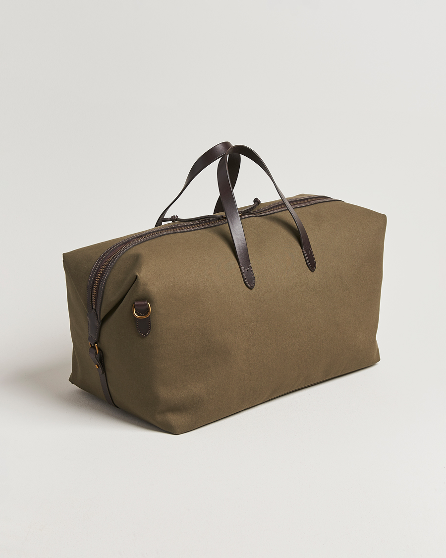 Herre | Vesker | Polo Ralph Lauren | Medium Canvas Duffle Bag Defender Green/Brown