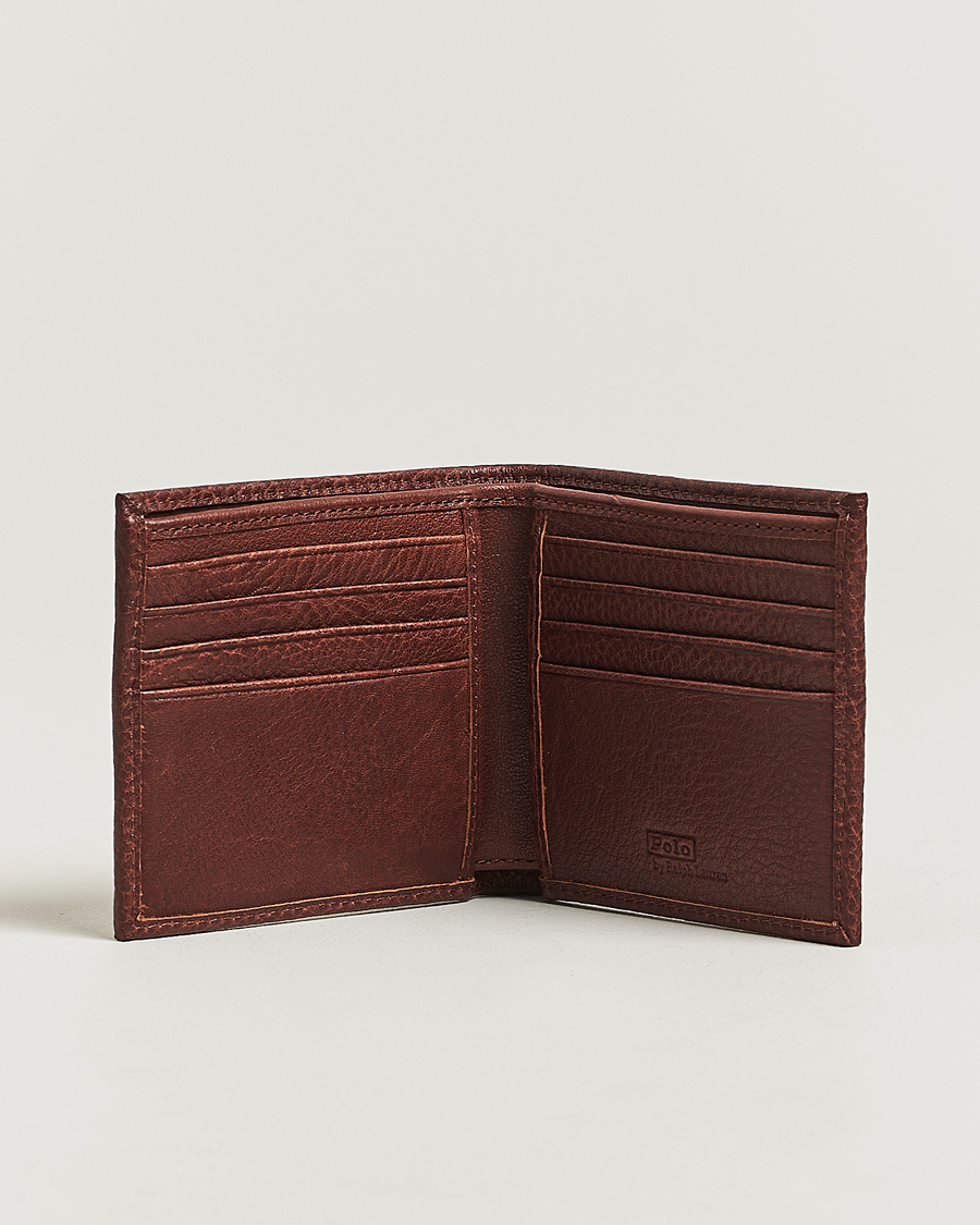 Herre | Lommebøker | Polo Ralph Lauren | Washed Heritage Billfold Wallet British Tan