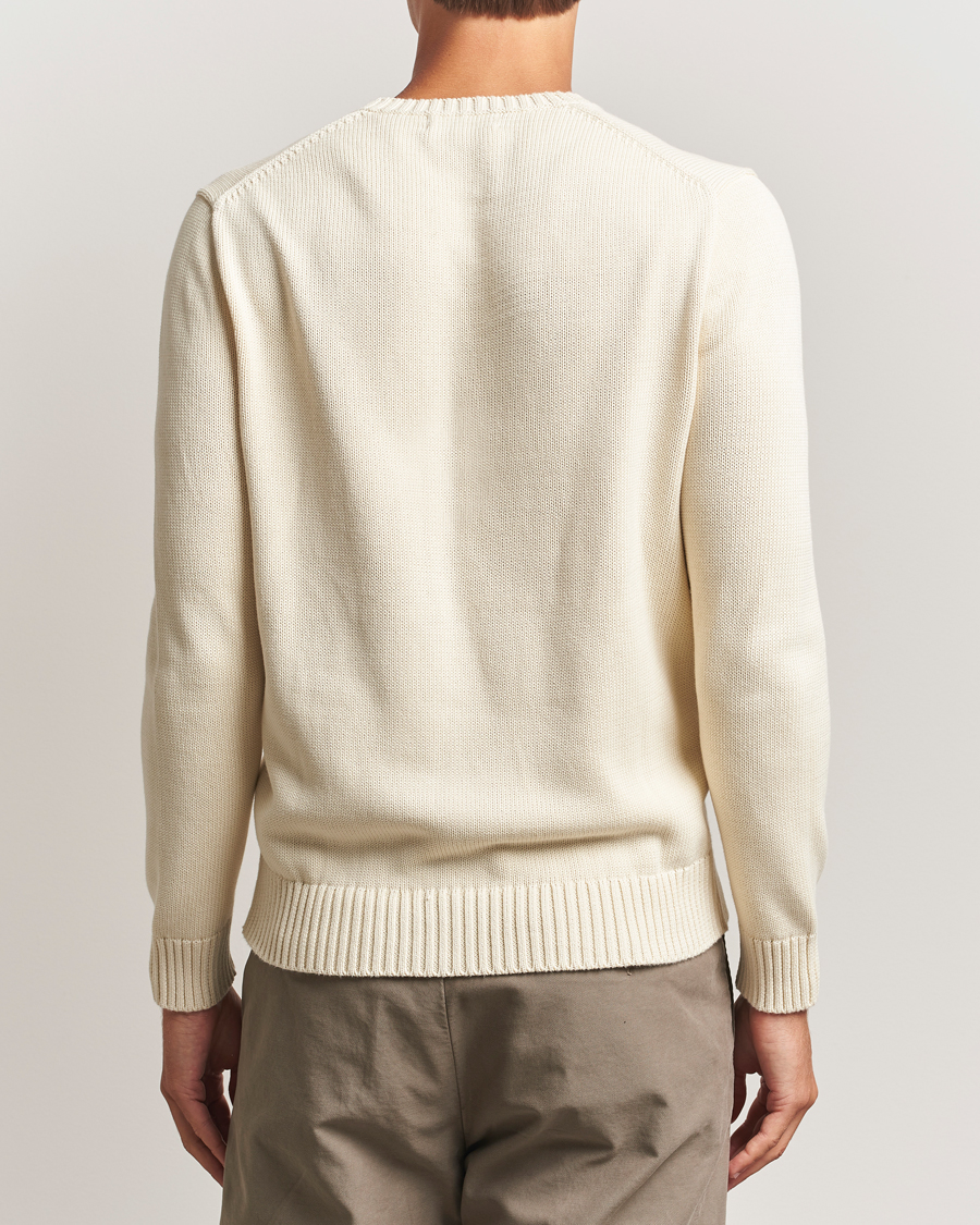 Herre | Gensere | Polo Ralph Lauren | Cotton Crew Neck Sweater Andover Cream