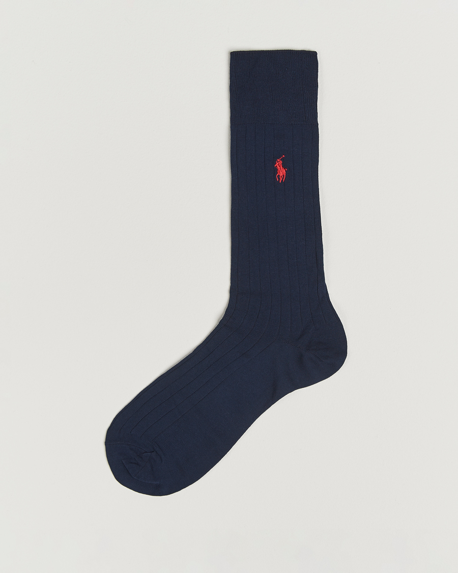 Herre | Undertøy | Polo Ralph Lauren | 12-Pack Egyptian Rib Cotton Crew Socks Multicolor