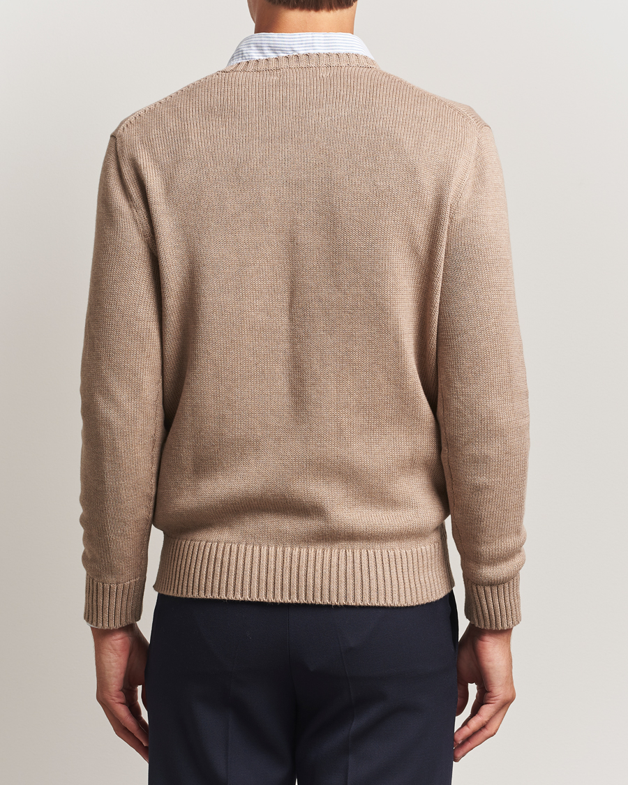 Herre | Gensere | Polo Ralph Lauren | Cotton Crew Neck Sweater Bronze Melange