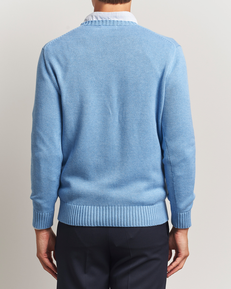 Herre | Gensere | Polo Ralph Lauren | Cotton Crew Neck Sweater Soft Royal Heather