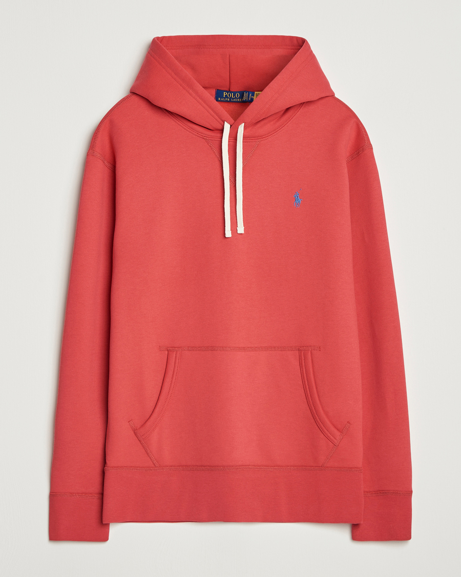 Herre | Gensere | Polo Ralph Lauren | RL Fleece Hoodie Sunrise Red