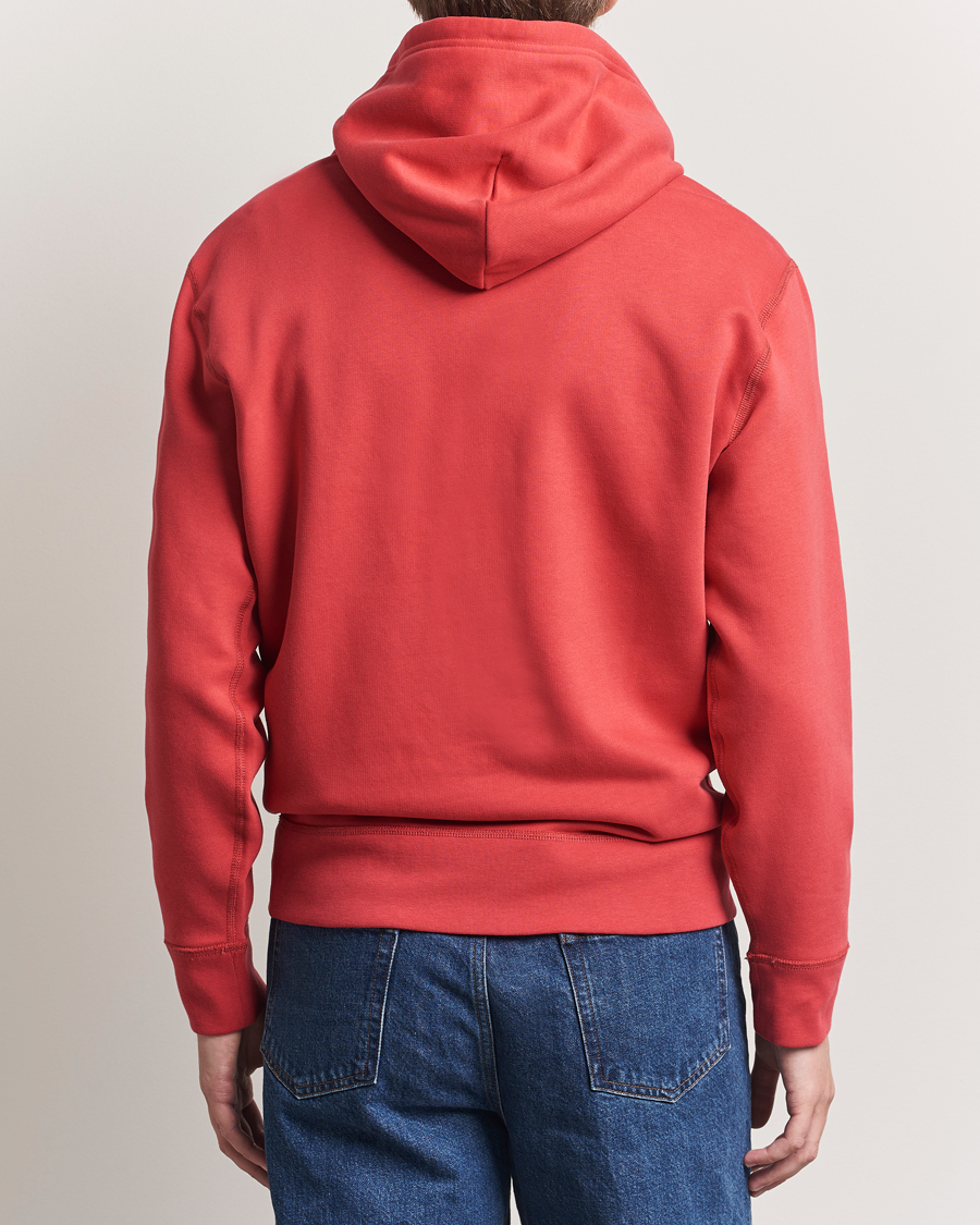 Herre | Gensere | Polo Ralph Lauren | RL Fleece Hoodie Sunrise Red